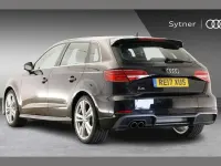 Used Audi A3 S-Line 150 HP (110 kW) 2017 Black Hatchback