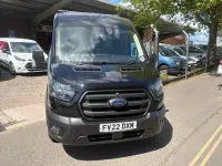 Used Ford Transit 105 HP (77 kW) 2022 Black Van