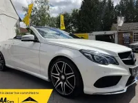 Used Mercedes E350 AMG line 2016 White Cabriolet