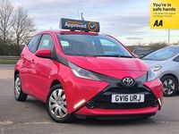 Used Toyota Aygo X-play 69 HP (50 kW) 2016 Red Hatchback