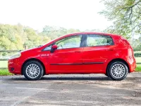 Used Fiat Grande Punto Dynamic 75 HP (55 kW) 2009 Red Hatchback