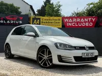 Used VW Golf VII GTD 2016 White Hatchback