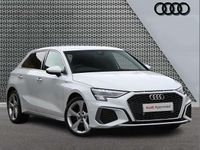 Used Audi A3 S-Line 147 HP (108 kW) 2020 White Sedan