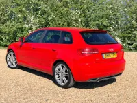 Używany Audi A3 S-Line 101 KM (74 kW) 2010 Czerwony Hatchback