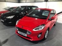 Used Ford Fiesta Zetec 100 HP (73 kW) 2018 Red Hatchback