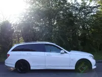 Used Mercedes C180 156 HP (114 kW) 2009 White Estate