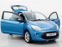 Used Ford Ka Zetec 2009 Blue Hatchback