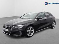 Used Audi A3 S-Line 2022 Black Sedan