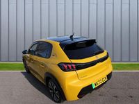 Used Peugeot e-208 Premium 98 kW (134 HP) 2022 Yellow Hatchback