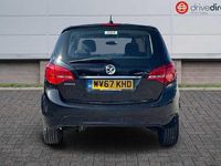 Used Vauxhall Meriva 101 HP (74 kW) 2017 Black MPV