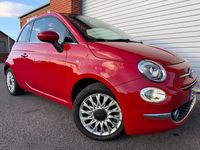 Used Fiat 500 Lounge 69 HP (50 kW) 2015 Red Hatchback