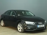 Used Audi A3 Sport 110 HP (80 kW) 2016 Black Sedan