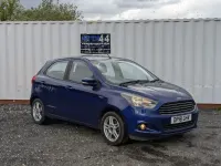 Used Ford Ka Plus Zetec 70 HP (51 kW) 2018 Blue Hatchback