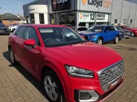 Used Audi Q2 Sport 150 HP (110 kW) 2017 Red SUV