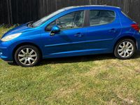 Begagnad Peugeot 207 2006 Blå Halvkombi