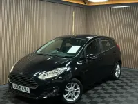 Used Ford Fiesta Zetec 82 HP (60 kW) 2016 Black Hatchback