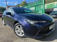 Used Toyota Corolla 122 HP (89 kW) 2021 Blue Estate
