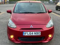 Used Mitsubishi Mirage 79 HP (58 kW) 2014 Red Hatchback