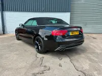 Used Audi A5 Cabriolet S-Line 177 HP (130 kW) 2012 Black Cabriolet