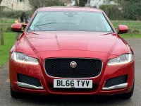 Second-hand Jaguar XF Prestige 163 CP (119 kW) 2016 Roșu Berlinǎ