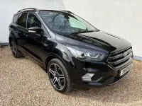 Käytetty Ford Kuga ST-Line 150 HP (110 kW) 2018 Musta Katumaasturi