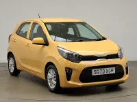 Used Kia Picanto 2023 Yellow Hatchback