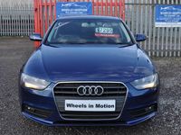 Begagnad Audi A4 150 HK (110 kW) 2014 Blå Sedan