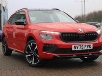 New Skoda Kamiq Monte Carlo 85 HP (62 kW) 2025 Velvet red metallic SUV