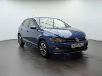 Used VW Polo Match 95 HP (69 kW) 2021 Blue Hatchback