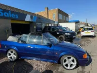 Used Ford Escort Cabriolet SE 1990 Blue Cabriolet