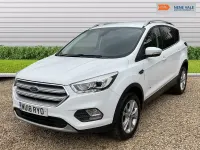 Used Ford Kuga Titanium 180 HP (132 kW) 2018 White SUV