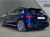 Used Audi A3 S-Line 147 HP (108 kW) 2025 Blue Hatchback