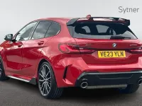 Used BMW M135 Shadowline 302 HP (222 kW) 2023 Red Hatchback