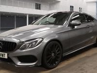 Used Mercedes C250 AMG Line Premium Plus 204 HP (150 kW) 2018 Grey Coupe
