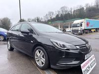 Used Vauxhall Astra Design Edition 2017 Black Estate