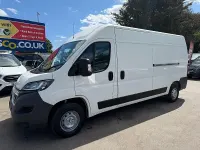 Used Peugeot Boxer 140 HP (102 kW) 2019 White Van