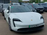 Used Porsche Taycan 350 kW (476 HP) 2023 White Estate