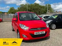 Used Hyundai i10 Active 86 HP (63 kW) 2012 Red Hatchback