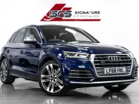 Used Audi SQ5 Comfort 354 HP (260 kW) 2018 Blue SUV