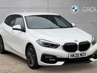 Used BMW 118 Sport Line 150 HP (110 kW) 2020 White Hatchback