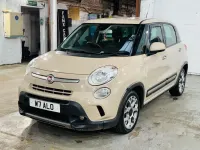 Used Fiat 500L Trekking 85 HP (62 kW) 2013 Beige MPV