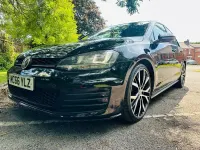 Used VW Golf VII GTD 2016 Black Hatchback