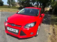 Used Ford Focus Zetec 2014 Red Hatchback