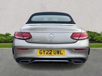 Used Mercedes C220 AMG line 2022 Silver Cabriolet