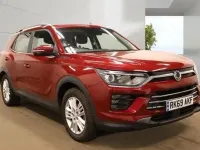 Used SsangYong Korando 136 HP (100 kW) 2019 Red SUV