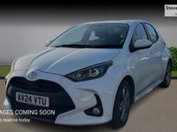 Used Toyota Yaris Hybrid 2024 White Hatchback