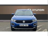 Used VW T-Roc SEL 150 HP (110 kW) 2018 Blue SUV