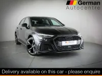 Used Audi A3 Sportback S-Line 110 HP (80 kW) 2023 Black Hatchback