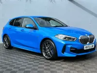 Used BMW 118 M Sport 138 HP (101 kW) 2020 Blue Hatchback