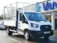 New Ford Transit 130 HP (95 kW) 2025 White Cabriolet
